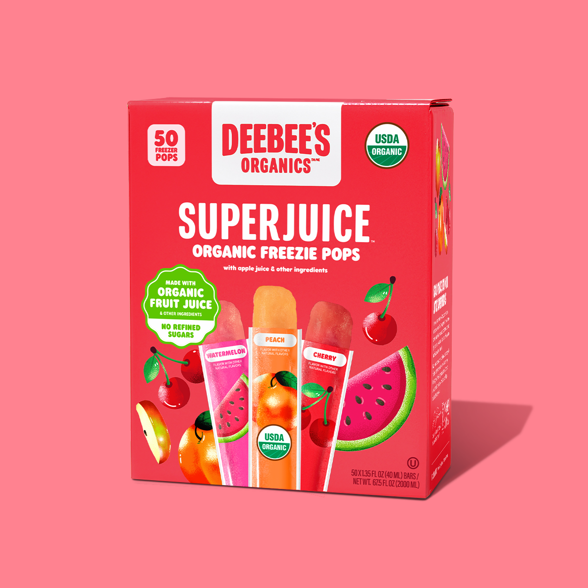 SuperJuice Freezie Pops – DeeBee's Organics
