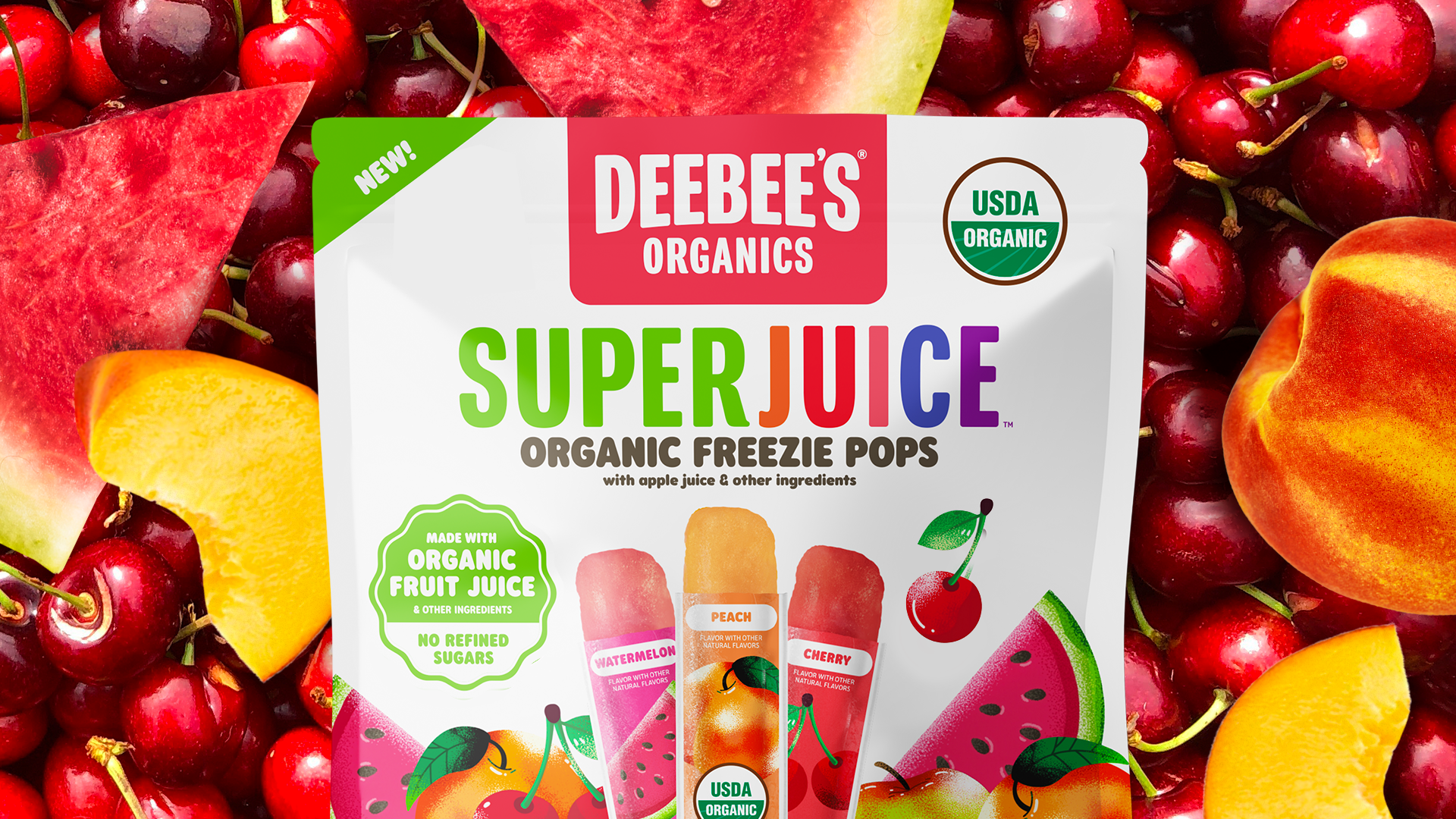 Meet SuperJuice Freezies: The Juiciest Flavors! – DeeBee's Organics