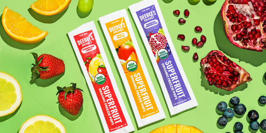 Classic SuperFruit® Freezie Pops – DeeBee's Organics
