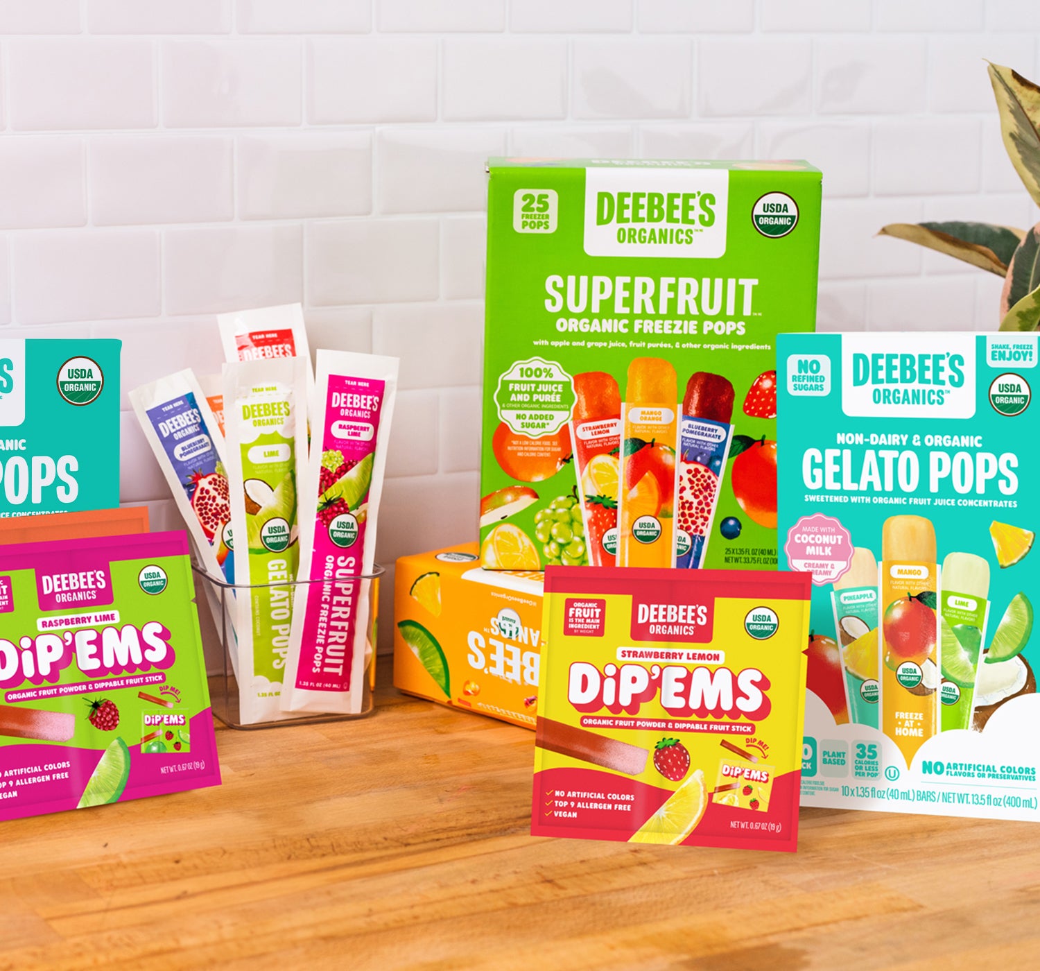 Organic Superfruit Freezie Pops & Frozen Treats | DeeBee's Organics