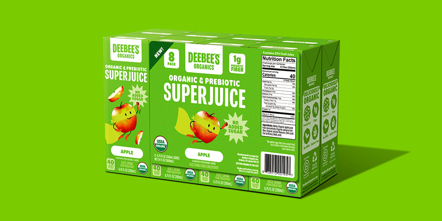 Apple SuperJuice Boxes – DeeBee's Organics
