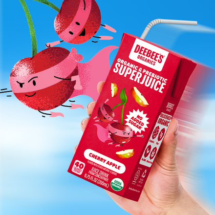 Cherry Apple SuperJuice Boxes – DeeBee's Organics