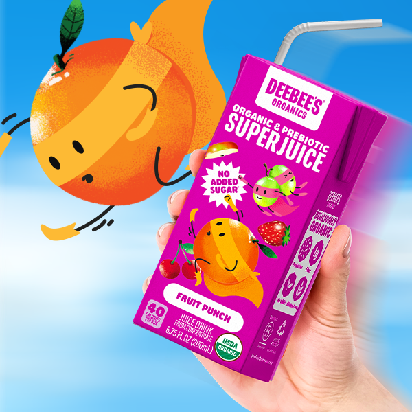 Fruit Punch SuperJuice Boxes – DeeBee's Organics