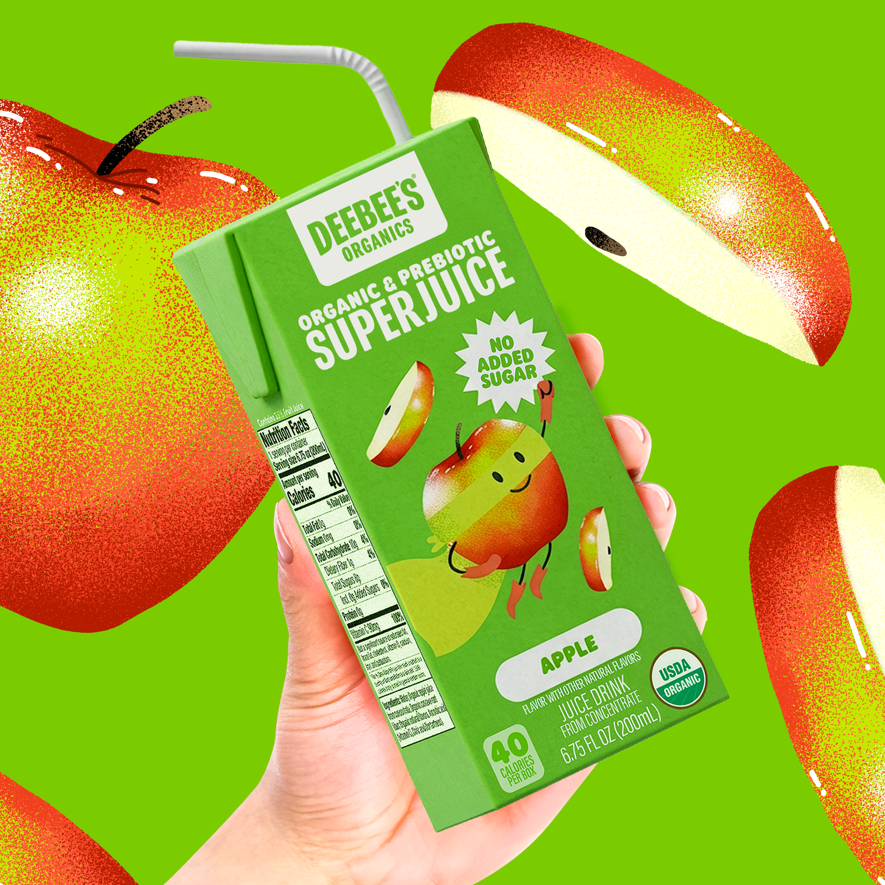 Apple SuperJuice Boxes – DeeBee's Organics