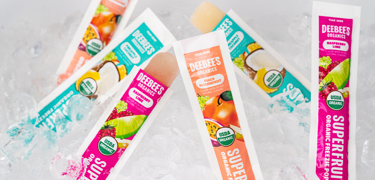 Tropical SuperFruit® Freezie Pops – DeeBee's Organics
