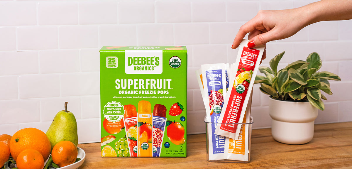 Classic SuperFruit® Freezie Pops – DeeBee's Organics
